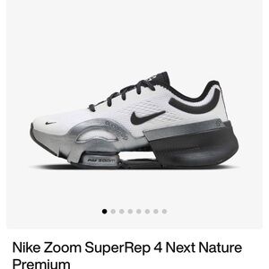 Nike Zoom SuperRep 4 Next Nature Premium - Black Gray White